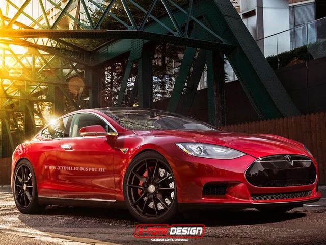 Tesla Model S стала двухдверной Model C